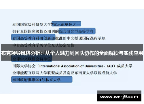 布克领导风格分析：从个人魅力到团队协作的全面解读与实践应用
